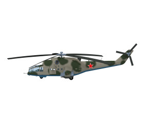 Russian military helicopter 3D Модель