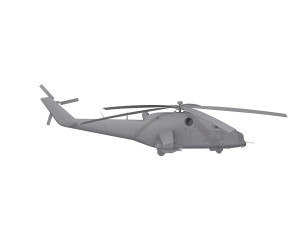 Russian military helicopter 3D Модель