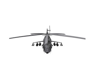 Russian military helicopter 3D Модель