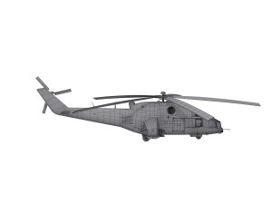 Russian military helicopter 3D Модель
