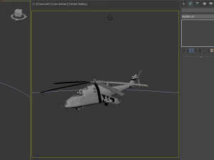 Russian military helicopter 3D Модель