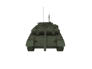 Soviet Union Tank T 84 3D Model