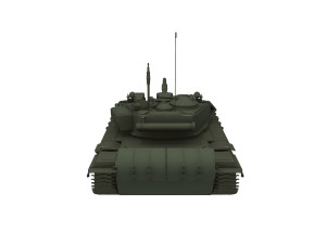 Soviet Union Tank T 84 3D Model