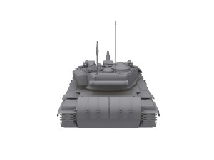 Soviet Union Tank T 84 3D Model
