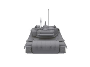 Soviet Union Tank T 84 3D Model