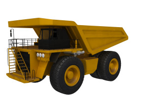 Mining Dump Truck Modello 3D