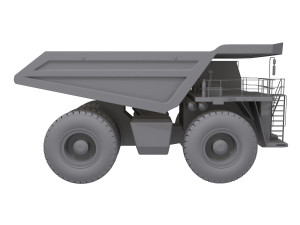 Mining Dump Truck Modello 3D