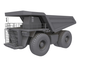 Mining Dump Truck Modello 3D