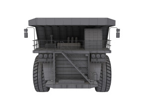 Mining Dump Truck Modello 3D