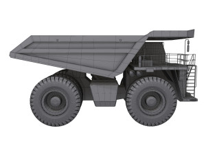Mining Dump Truck Modello 3D