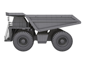 Mining Dump Truck Modello 3D