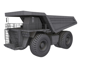 Mining Dump Truck Modello 3D