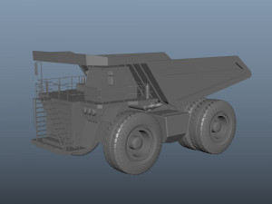 Mining Dump Truck Modello 3D