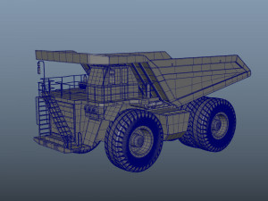 Mining Dump Truck Modello 3D