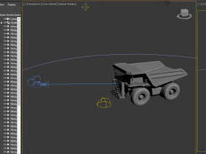 Mining Dump Truck 3D Model