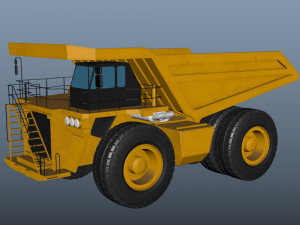 Mining Dump Truck Modello 3D