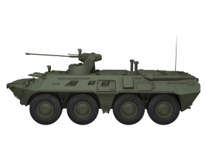 Soviet armoured personnel carrier Modelo 3D