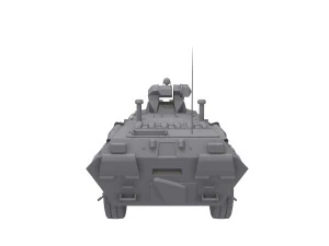 Soviet armoured personnel carrier 3D Model