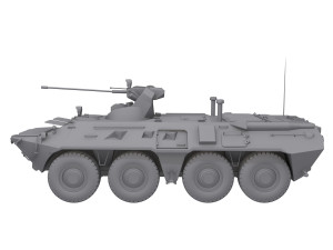 Soviet armoured personnel carrier Modelo 3D