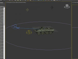 Soviet armoured personnel carrier 3D Model