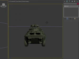 Soviet armoured personnel carrier 3D Model