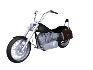 Motorcycle 3D Model