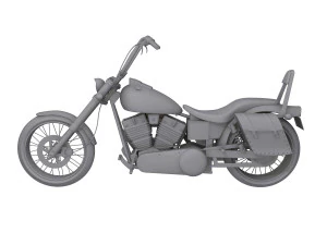 Motorcycle 3D Model