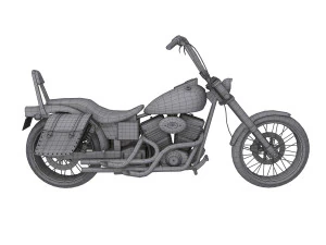Motorcycle 3D Model