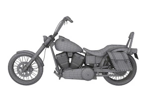 Motorcycle 3D Model