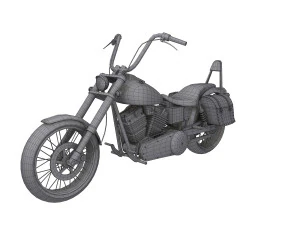 Motorcycle 3D Model