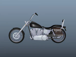 Motorcycle 3D Model