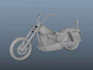 Motorcycle 3D Model