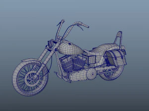 Motorcycle 3D Model