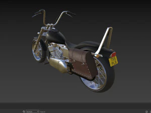 Motorcycle 3D Model