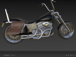 Motorcycle 3D Model