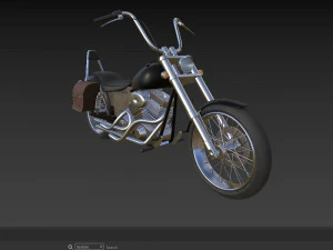 Motorcycle 3D Model