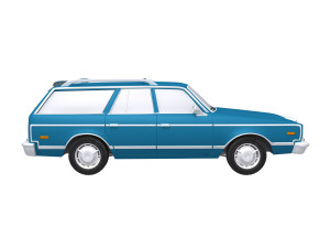 Car Wagon 3Dモデル