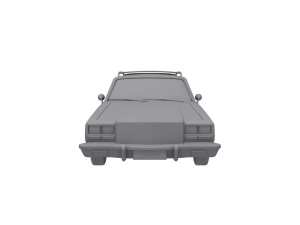 Car Wagon 3Dモデル