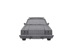 Car Wagon 3Dモデル