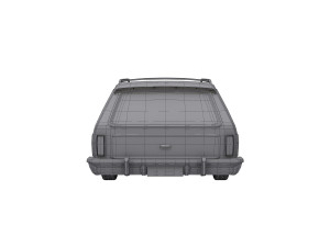 Car Wagon 3Dモデル