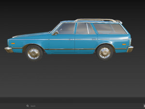 Car Wagon 3Dモデル