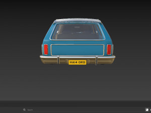 Car Wagon 3Dモデル