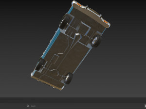 Car Wagon 3Dモデル