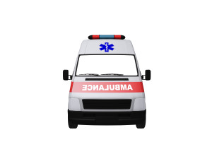 Ambulance Equipped Emergency Vehicle Modelo 3D