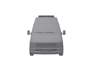 Ambulance Equipped Emergency Vehicle Modelo 3D
