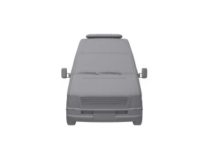 Ambulance Equipped Emergency Vehicle 3D Model