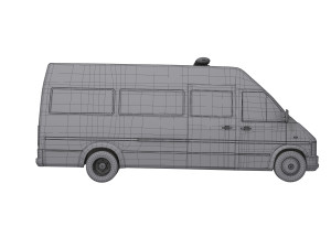 Ambulance Equipped Emergency Vehicle Modelo 3D