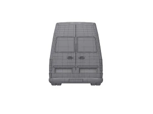 Ambulance Equipped Emergency Vehicle 3D Model