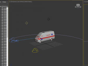 Ambulance Equipped Emergency Vehicle 3D Model