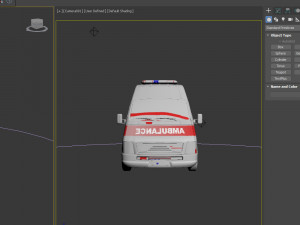 Ambulance Equipped Emergency Vehicle Modelo 3D